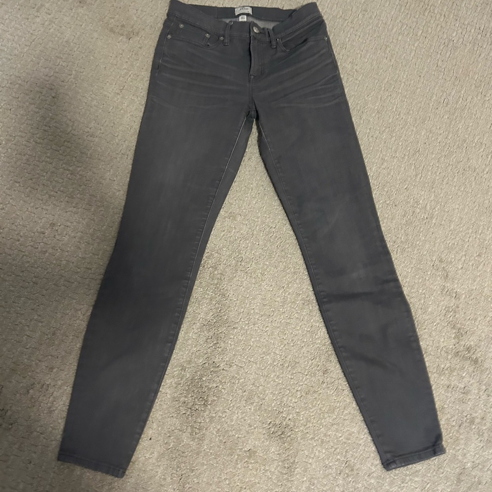 JCREW 28t toothpick jeans. Worn once!
